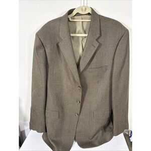 Vintage Chaps Ralph Lauren Wool Blazer‎ Made in Canada Sport Coat 48R